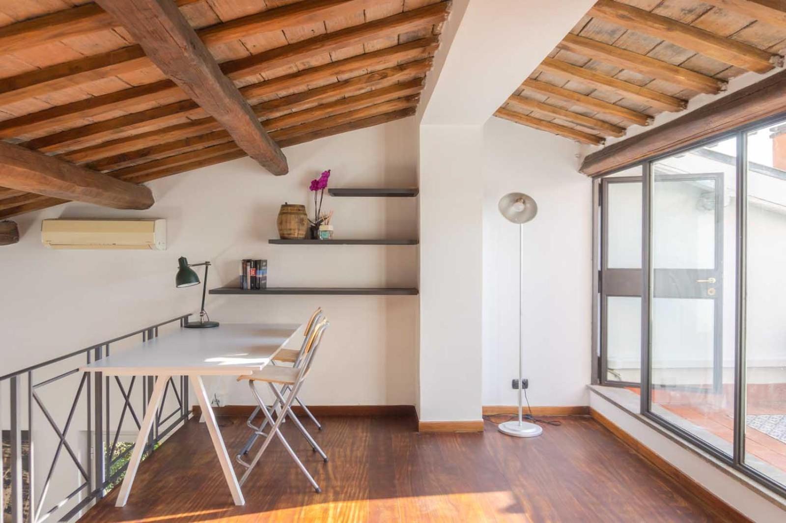 Lusso E Panorama Senza Paragoni, Loft Trastevere Roma Eksteriør bilde
