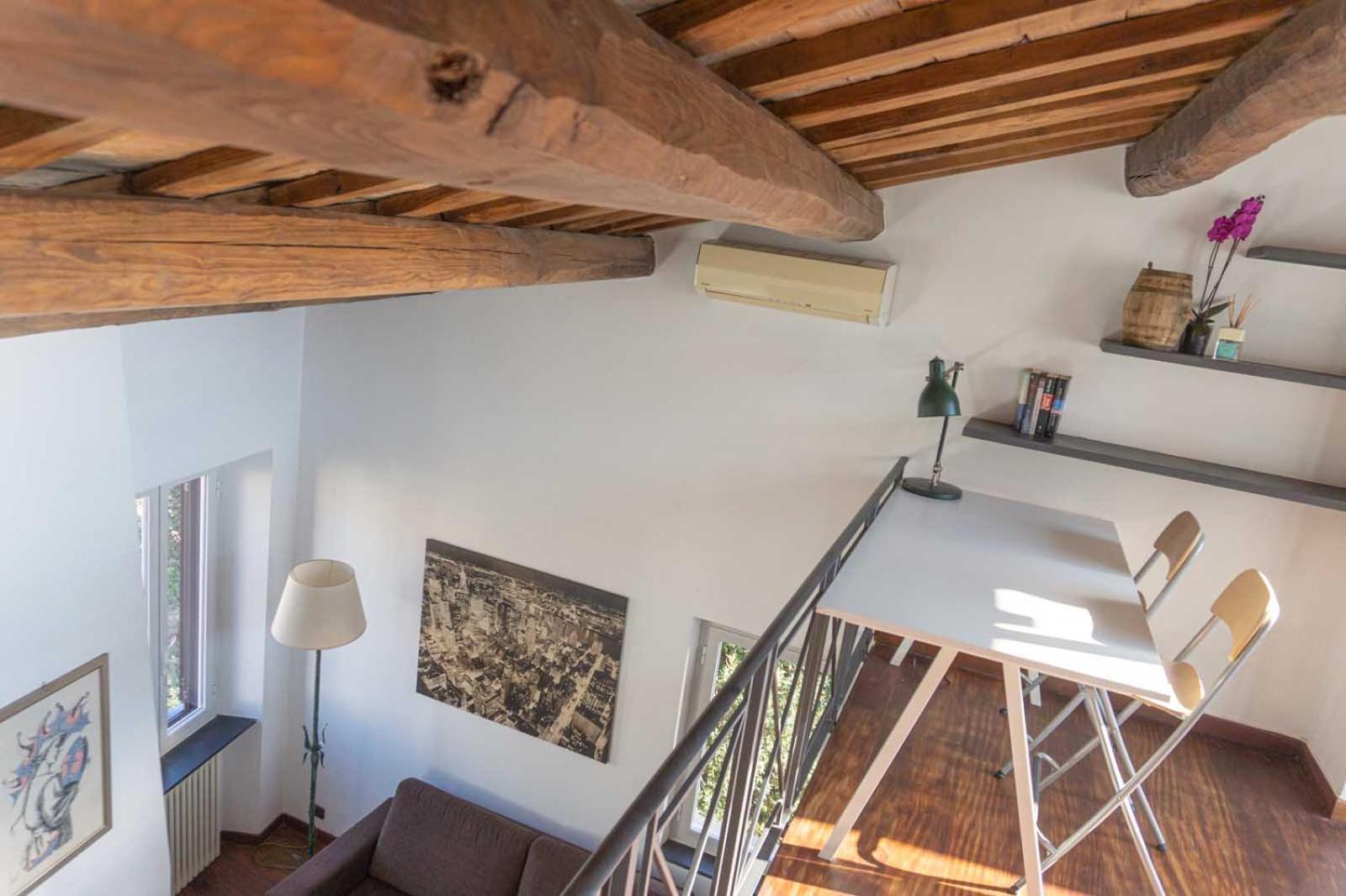 Lusso E Panorama Senza Paragoni, Loft Trastevere Roma Eksteriør bilde
